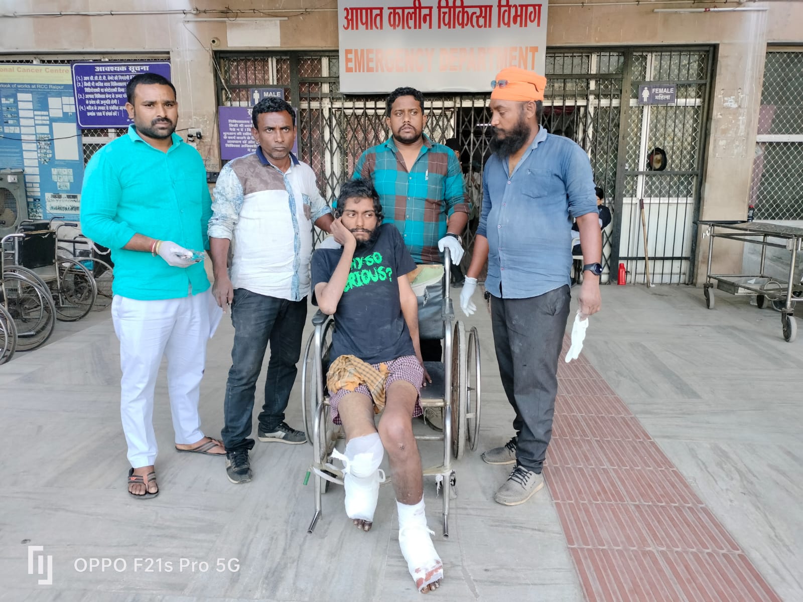 शांति फाउंडेशन पहुंचा रायपुर, जुटा मानसिक रोगियों  तलास में