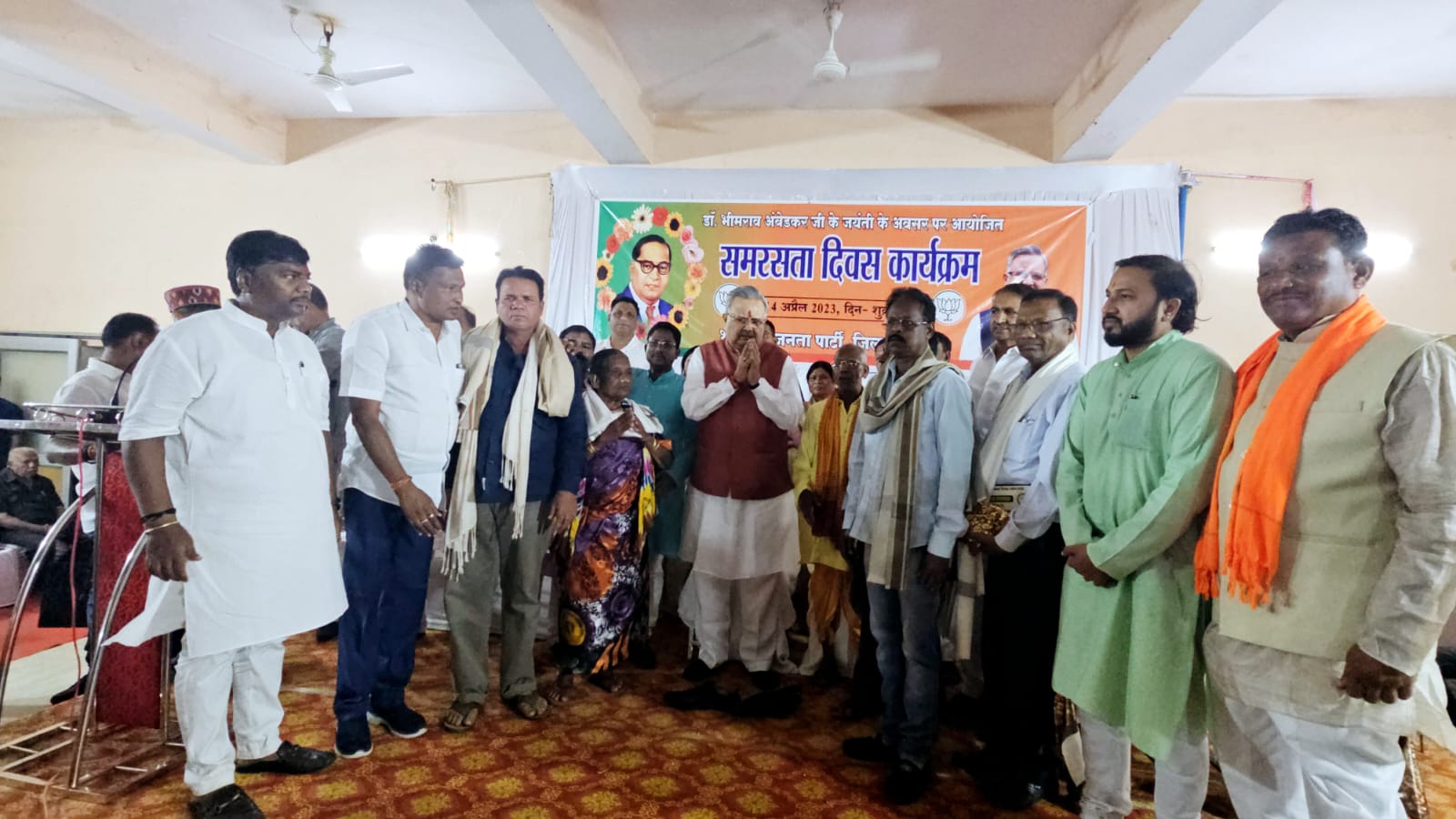बाबा साहेब के अमर योगदान को देश हमेशा याद रखेगा- डॉ.रमन सिंह