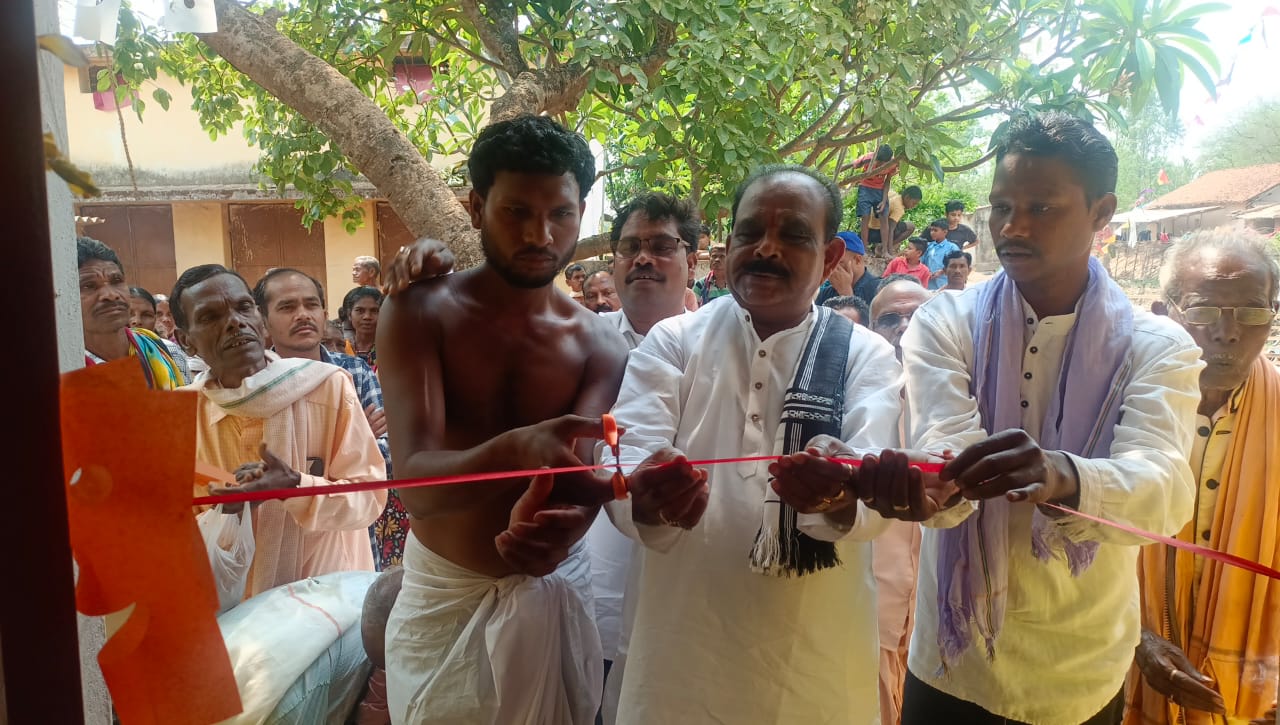 सौतपुर माता मंदिर का किया लोकार्पण- लखेश्वर बघेल