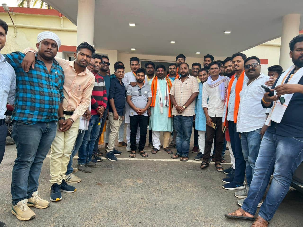 भाजयुमो प्रदेश अध्यक्ष रवि भगत का प्रथम नगर आगमन पर भव्य स्वागत