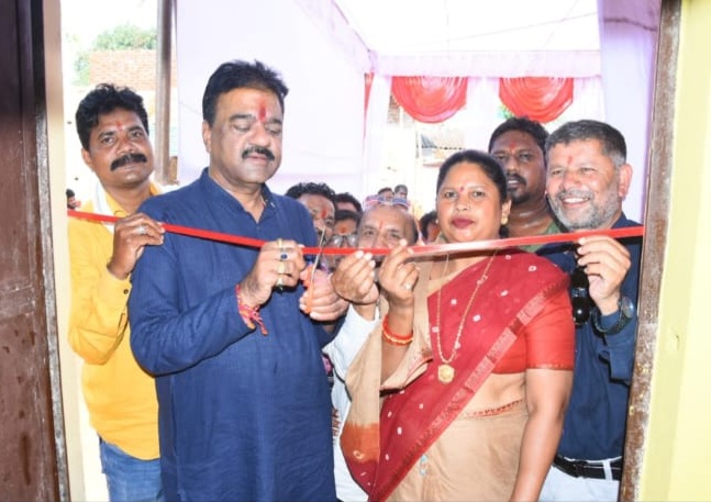 रेखचंद जैन ने चार वार्डों में लगभग 65 लाख के कार्यों का भूमिपूजन व लोकार्पण