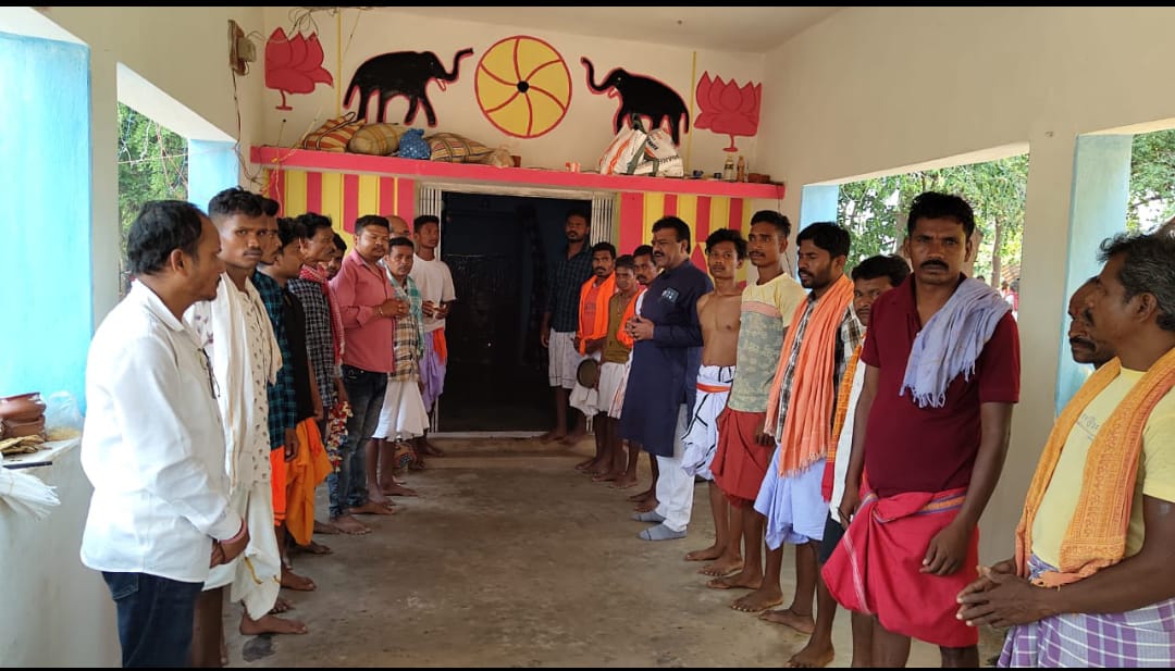 <em>परदेशिन माता के मेला में सम्मिलित हुए विधायक रेखचंद जैन</em>