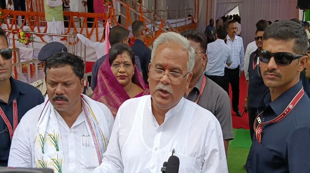 मुख्यमंत्री भूपेश बघेल ने कहां भाजपा बस्तर के लोगों को नक्सली समझते थे जेल में ठुसते थे गोली मरवाते थे