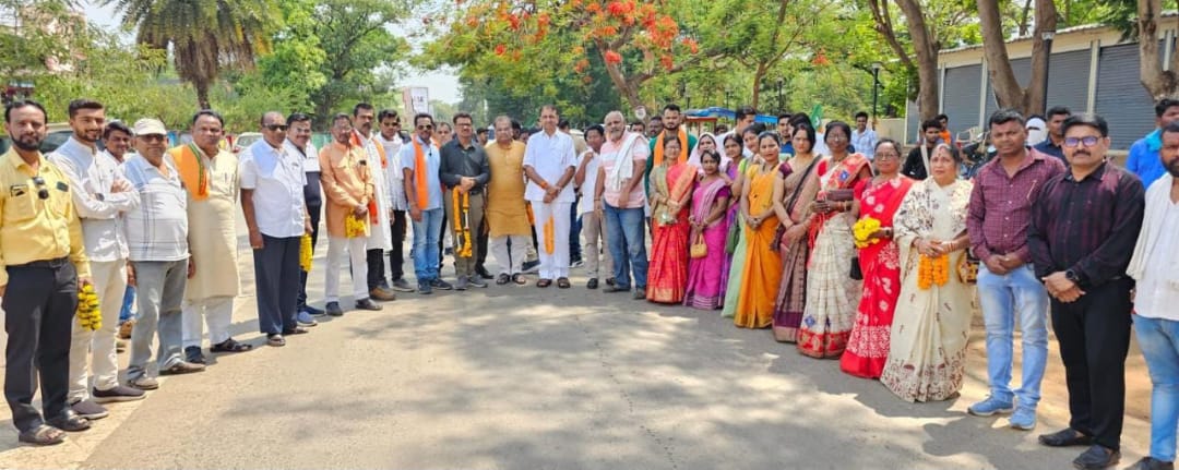 भाजपा कार्यकर्ताओं ने किया प्रदेश अध्यक्ष अरूण साव का जोशीला स्वागत,<strong>दो दिन बस्तर प्रवास</strong>