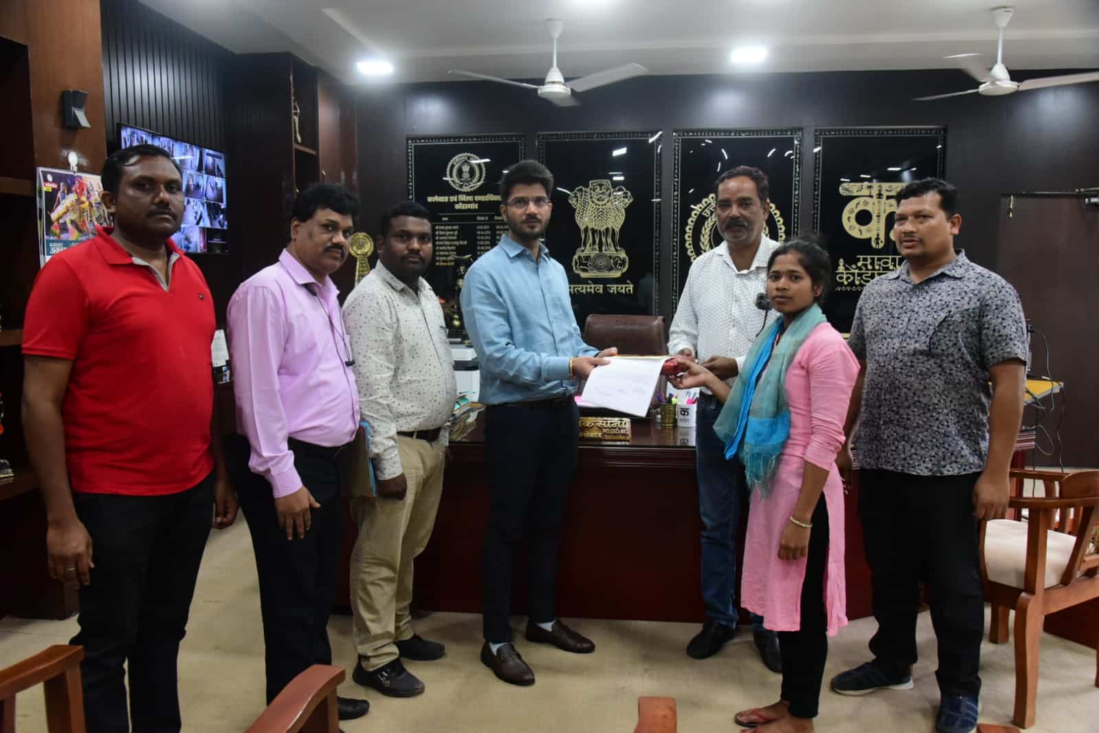 <strong>कलेक्टर की पहल से तमिलनाडु से सबिना को लाया गया गृहग्राम</strong>