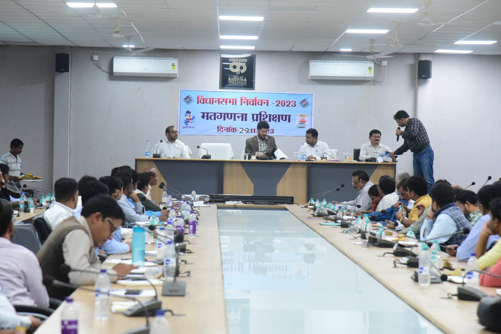 मतगणना कार्य का दिया गया प्रशिक्षण