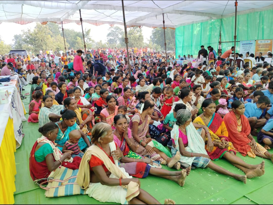 <em>शासन की जनकल्याणकारी जिले के वनांचल ग्राम पंचायतों में पहुंचा विकसित भारत संकल्प यात्रा</em>