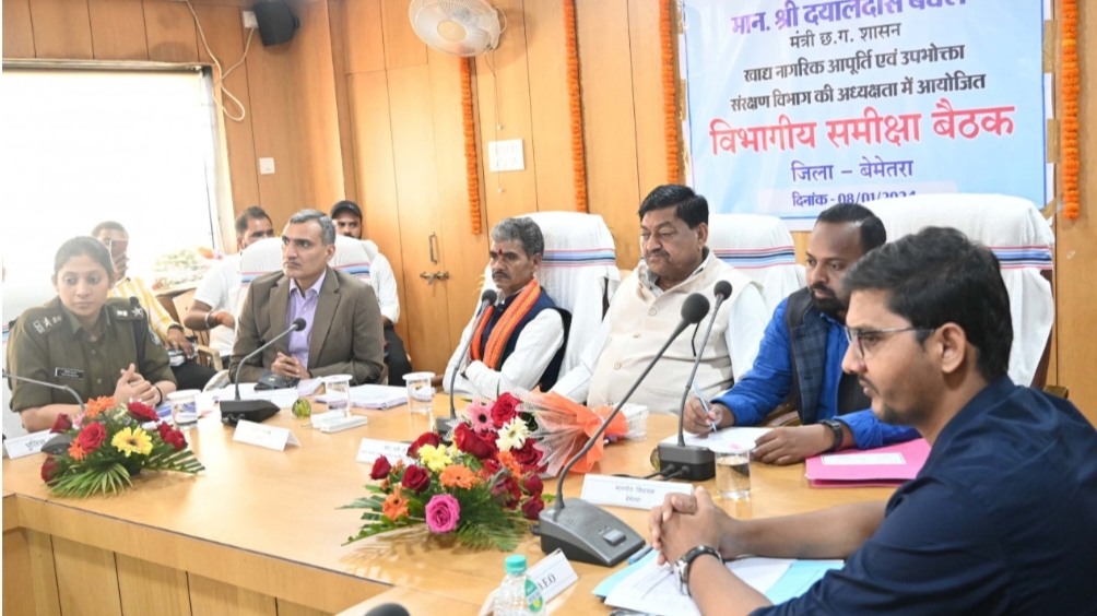 धान खरीदी केंद्रों में 10 फरवरी तक धान का उठाव सुनिश्चित करें-खाद्य मंत्री