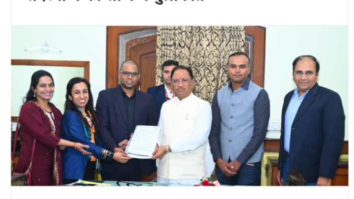 मुख्यमंत्री विष्णु देव साय से नाचा के सदस्यों ने की सौजन्य मुलाकात...
