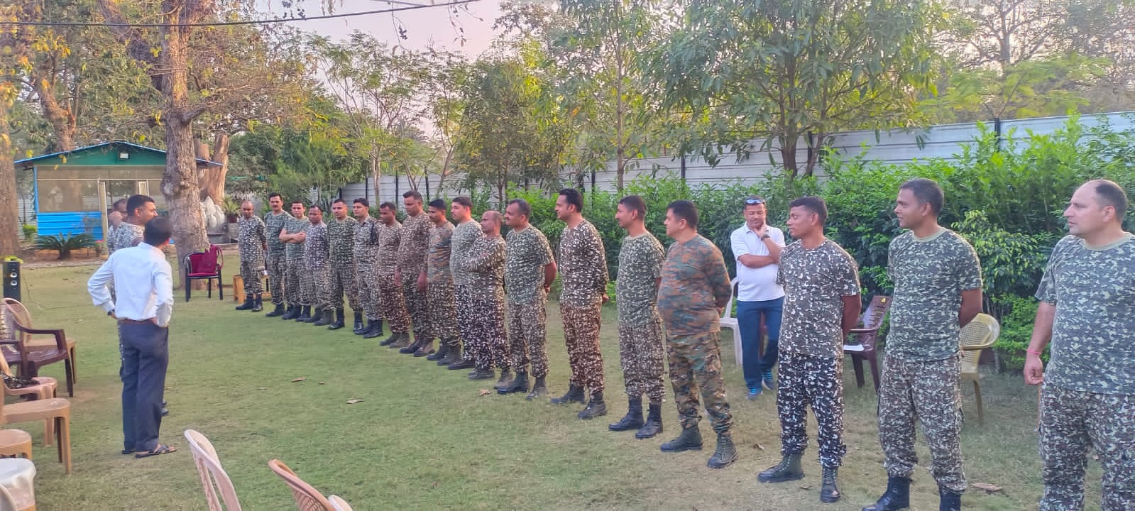 राष्ट्रीय मानसिक स्वास्थ्य कार्यक्रम के तहत आईटीबीपी के जवानों को दिया गया तनाव से मुक्त होने के टिप्स..