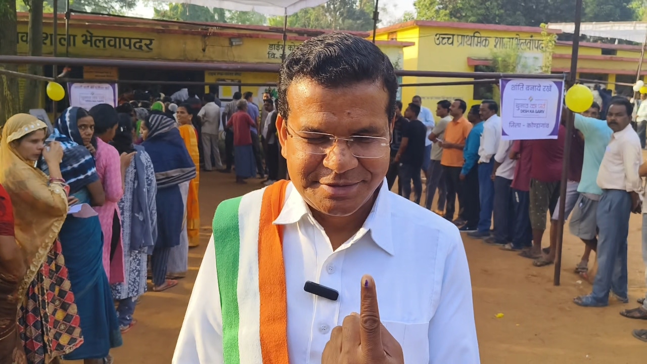 पूर्व मंत्री मोहन मारकम ने दिया अपना वोट, कहा विपक्ष से अधिक सीटे जीतेंगे....
