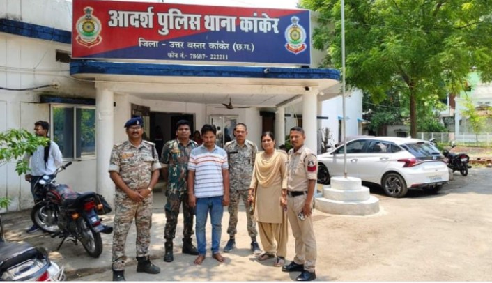 फर्जी अंकसूची के माध्यम से संविदा नौकरी करने वाला आरोपी चढ़ा पुली के हत्थे
