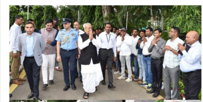 CG  राज्यपाल विश्वभूषण हरिचंदन को दी गई भावभीनी विदाई...