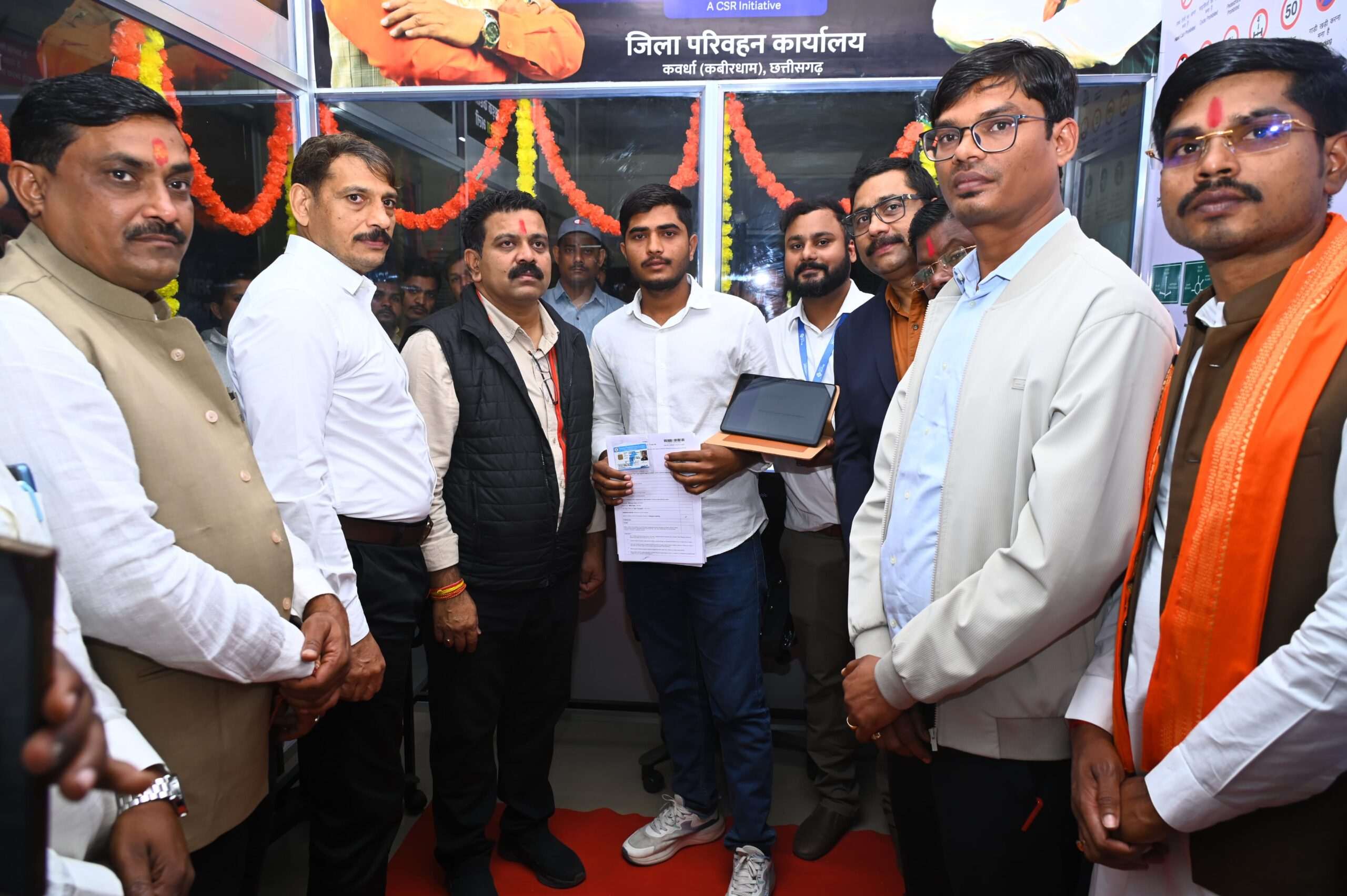 उपमुख्यमंत्री विजय शर्मा ने प्रदेश का पहला सड़क सुरक्षा अनुभव कक्ष का किया शुभारंभ...