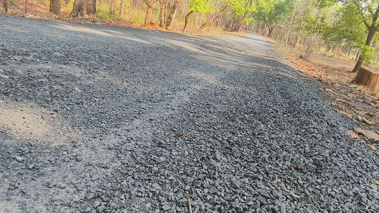नक्सली इलाके में नहीं मैदानी इलाके में हो रहा प्रधानमंत्री सड़क में भ्रष्ट्राचार, उखड़ने लगी सड़क से गिट्टियां...
