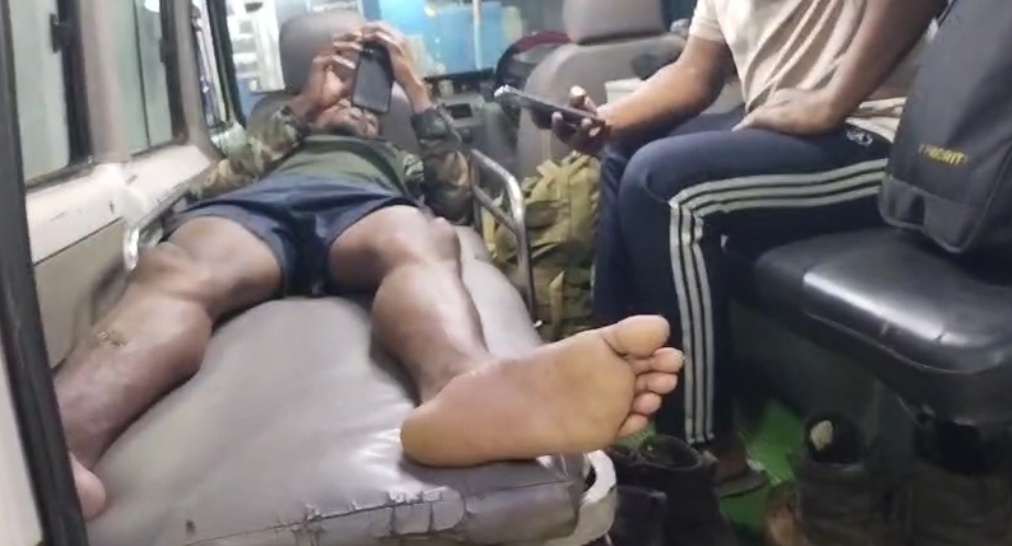 भालू के हमले से दो जवान घायल, हायर सेंटर किया गया रेफर