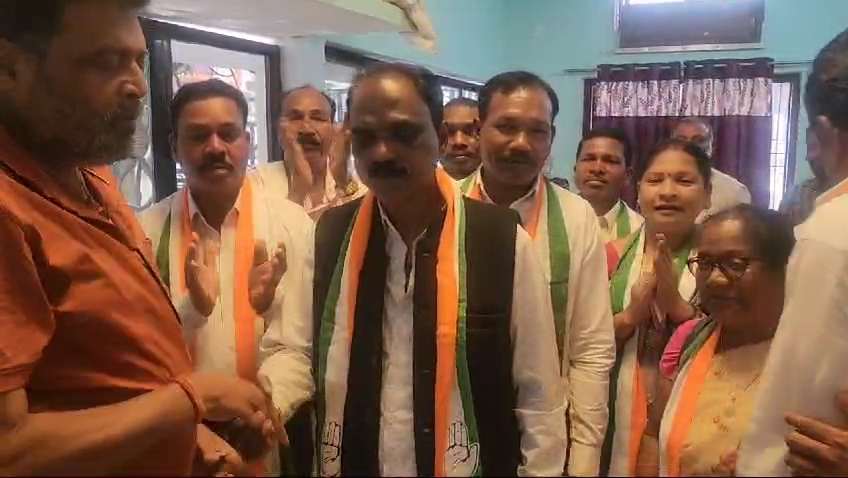 भाजपा पार्षद राजेश सोना ने किया कांग्रेस में प्रवेश..