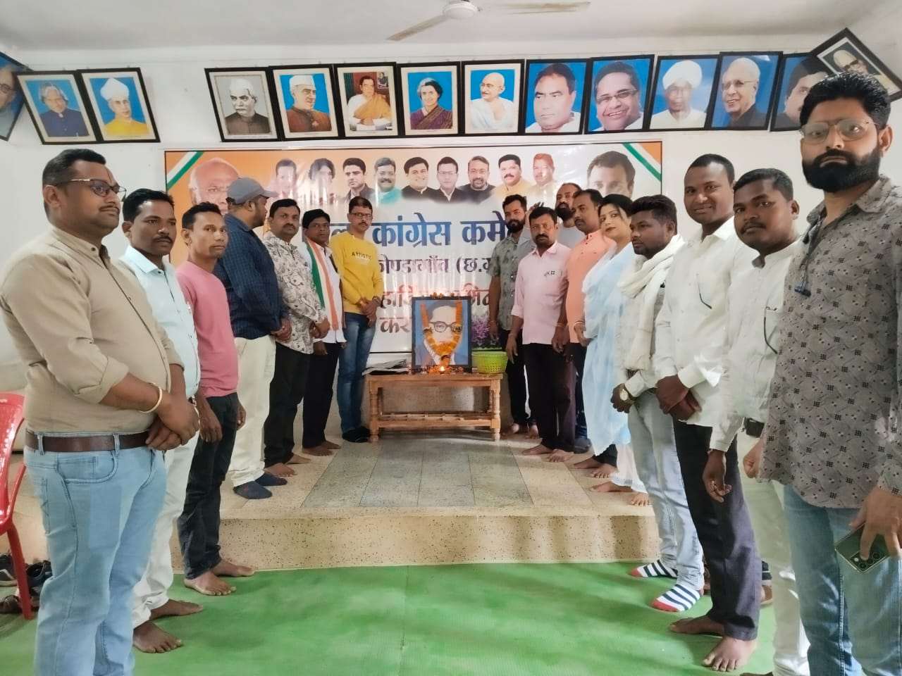 कांग्रेसियों ने मनाई अंबेडकर जयंती, जलिया वाला बाग हत्याकांड के शहीदों को दी श्रद्धांजलि..