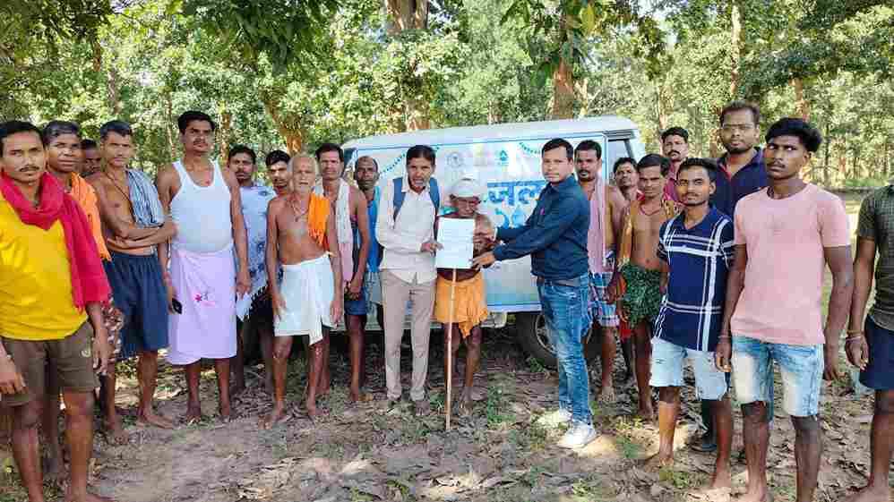 मेंडपाल गांव बना हर घर जल प्रमाणित गांव