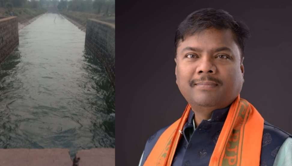 मंत्री केदार कश्यप की पहल पर कोसारटेडा जलाशय से सिंचाई के लिए तीसरी बार छोड़ा गया पानी...