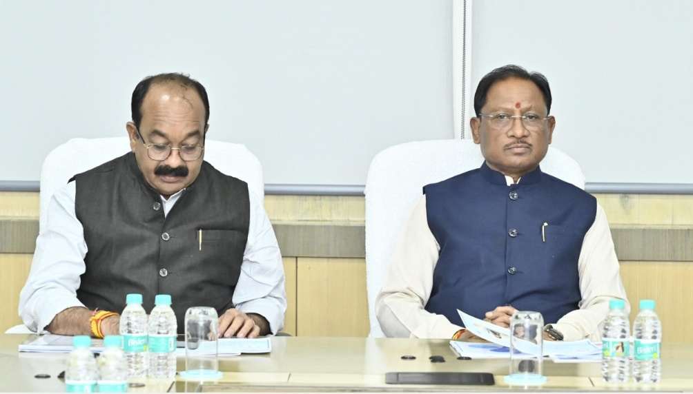 मुख्यमंत्री साय की समीक्षा बैठक-जल जीवन मिशन और जल संरक्षण पर विशेष जोर...