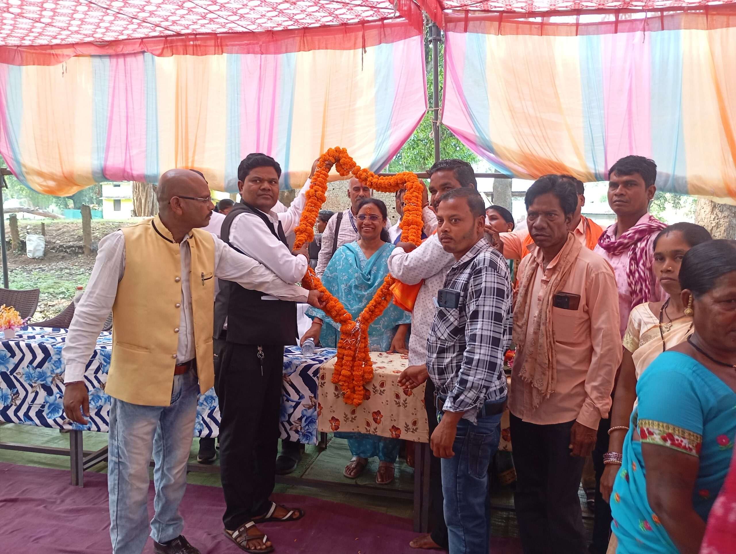 विधायक ने अनंतपुर में किया निर्माण कार्यों का किया भूमिपूजन...