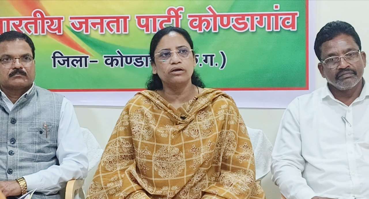 पुत्र मोह में पूरी कांग्रेस झोंकी: लता उसेंडी का कांग्रेस पर तीखा प्रहार...