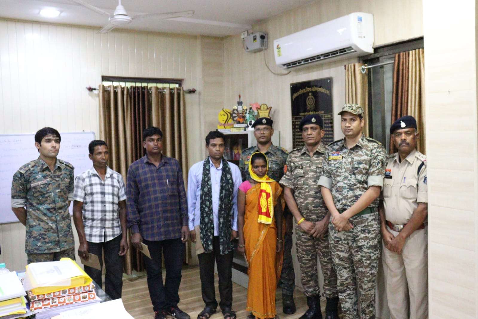 कोण्डागांव में बड़ा नक्सली आत्मसमर्पण..