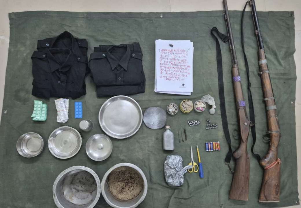 कोण्डागांव में पुलिस-नक्सली मुठभेड़, दो भरमार बंदूकें बरामद, एक ग्रामीण घायल..