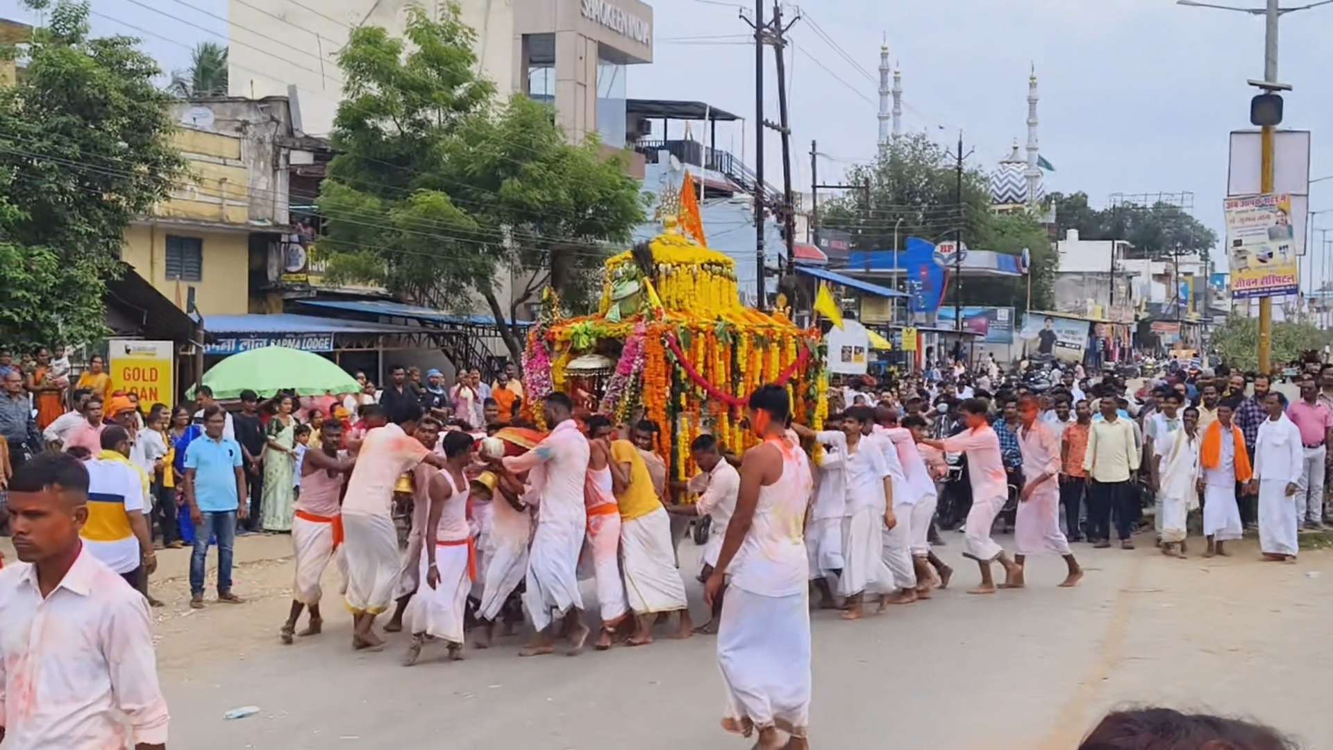 नगर में निकली शिव शोभा यात्रा, आस्था से सराबोर रहा वातावरण..