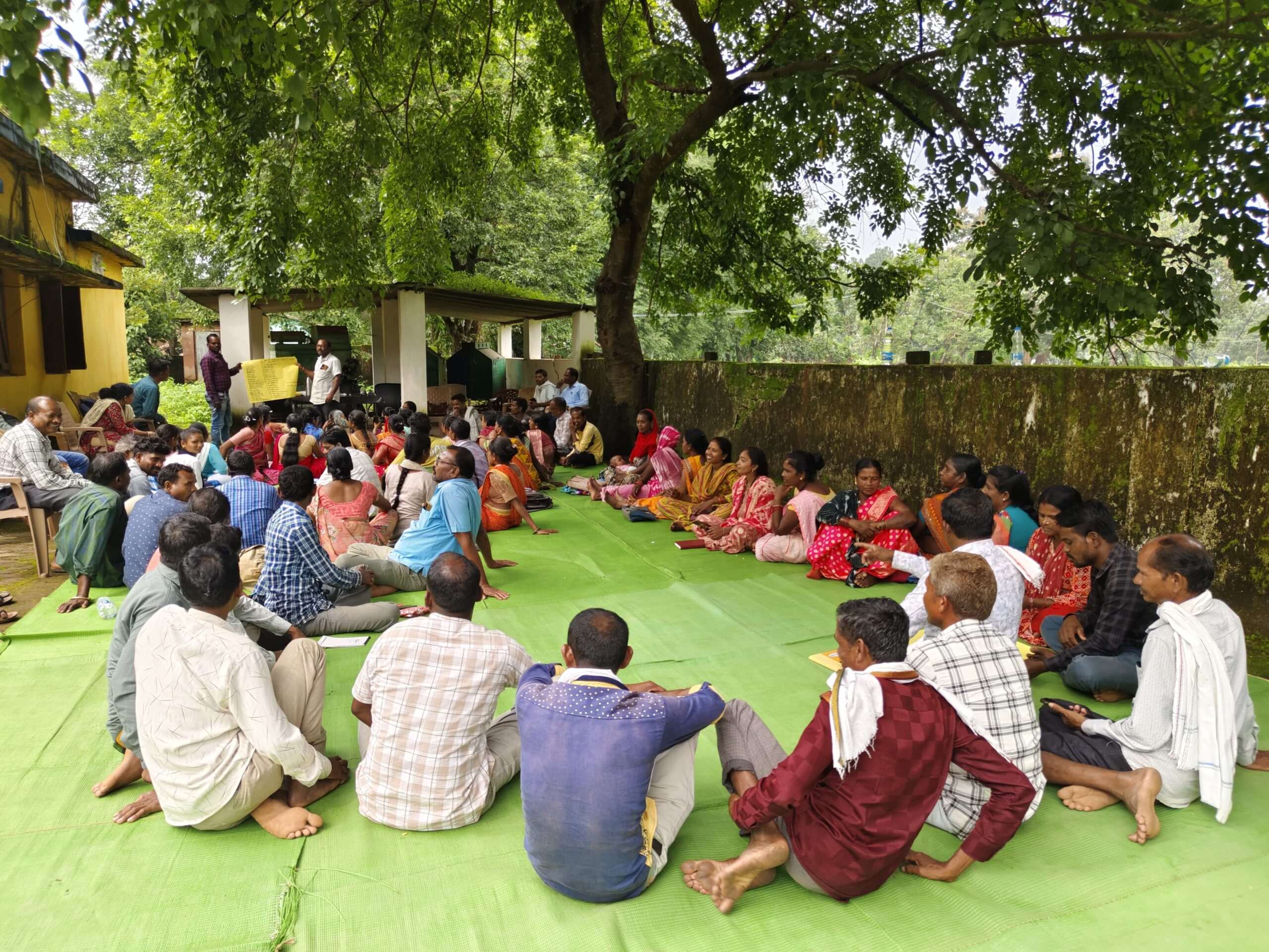 विकासखंड स्तरीय मास्टर ट्रेनर्स द्वारा आदि साथियों को दिया गया प्रशिक्षण