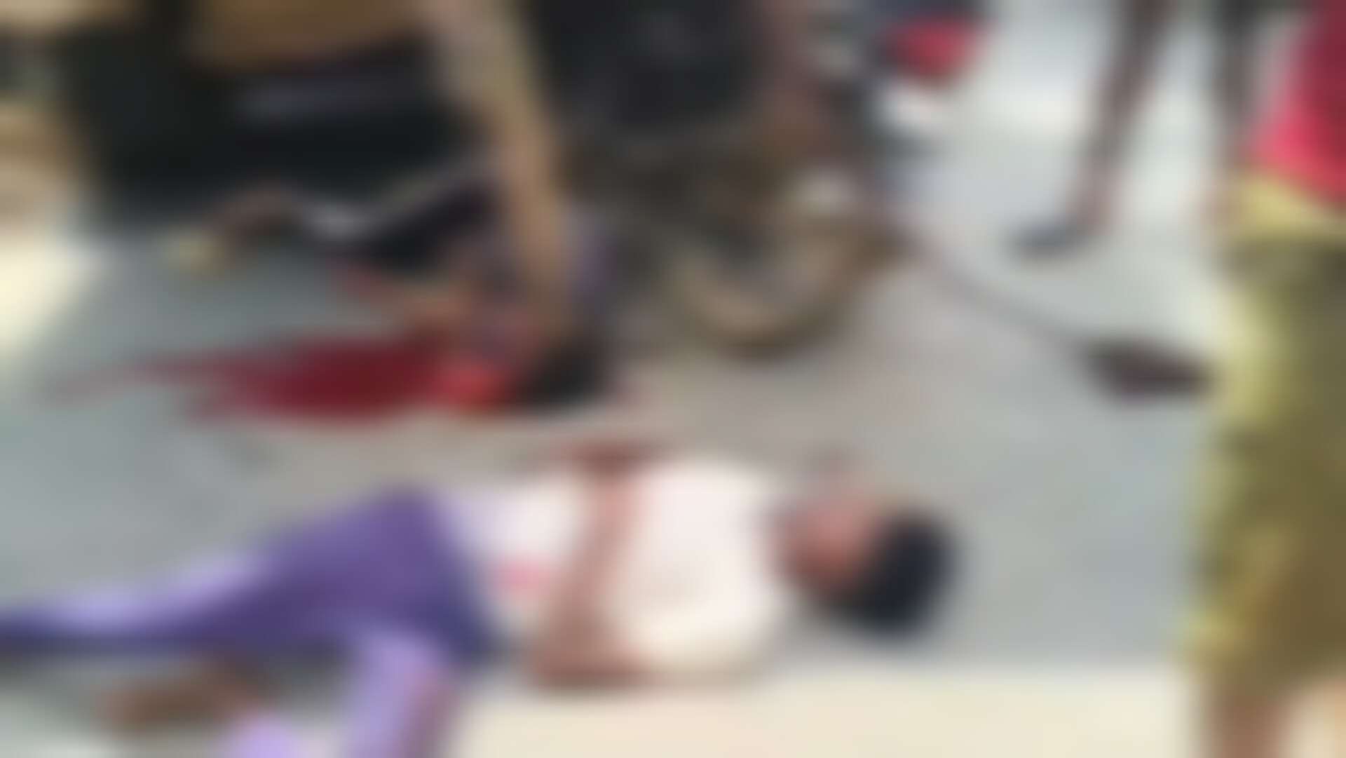 नेशनल हाइवे 30 पर दर्दनाक हादसा, बाइक सवार दो युवक गंभीर घायल..