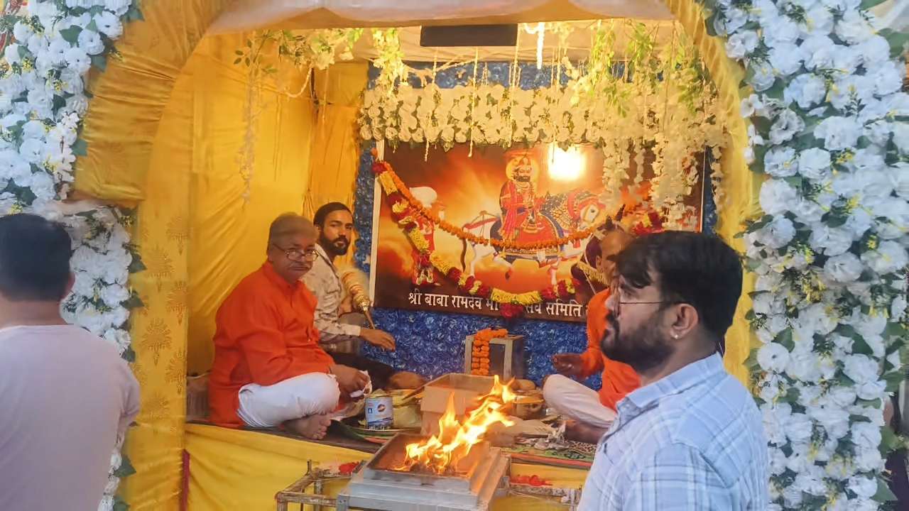 कोण्डागांव में बाबा रामदेव सा पीर का वार्षिक उत्सव, श्रद्धा और भव्यता के साथ निकली शोभायात्रा..