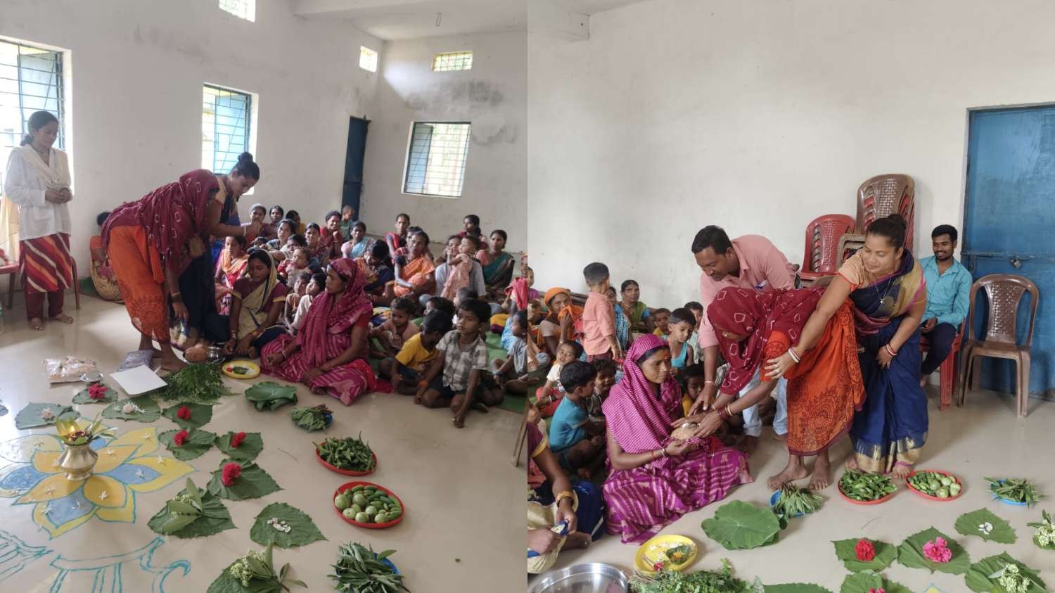 ग्राम पंचायत मधोता 02 कुंडगुड़ा में पोषण माह का आयोजन