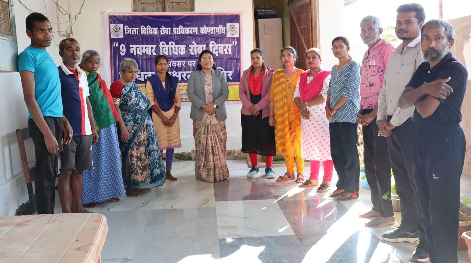 विधिक सेवा दिवस पर सचिव जिला विधिक सेवा प्राधिकरण कोण्डागांव के द्वारा शांति फाउडेंशन का निरीक्षण एवं शिविर आयोजित किया गया..