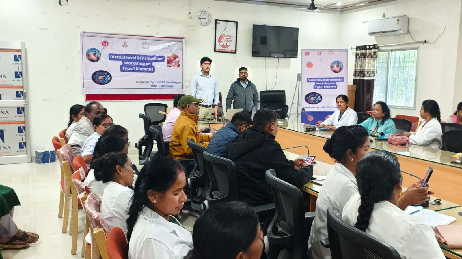 स्वास्थ्य कर्मियों के लिए टाइप 1 डायबिटीज़ पर एक दिवसीय प्रशिक्षण आयोजित