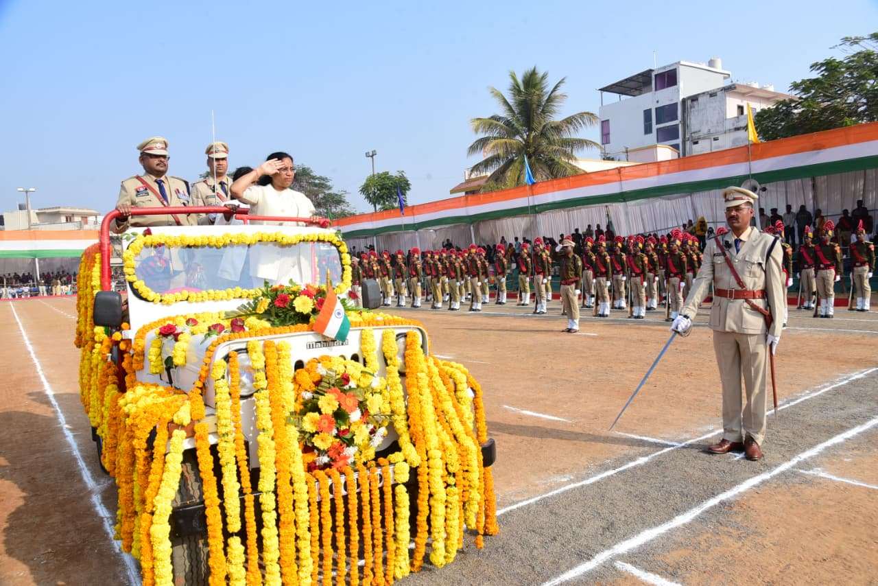 जिले में हर्षोल्लास के साथ मनाया गया 77वाँ गणतंत्र दिवस समारोह