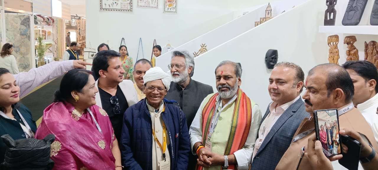 आईएचजीएफ दिल्ली मेला 2026 में छत्तीसगढ़ के पारंपरिक शिल्प की दिखी विशेष झलक